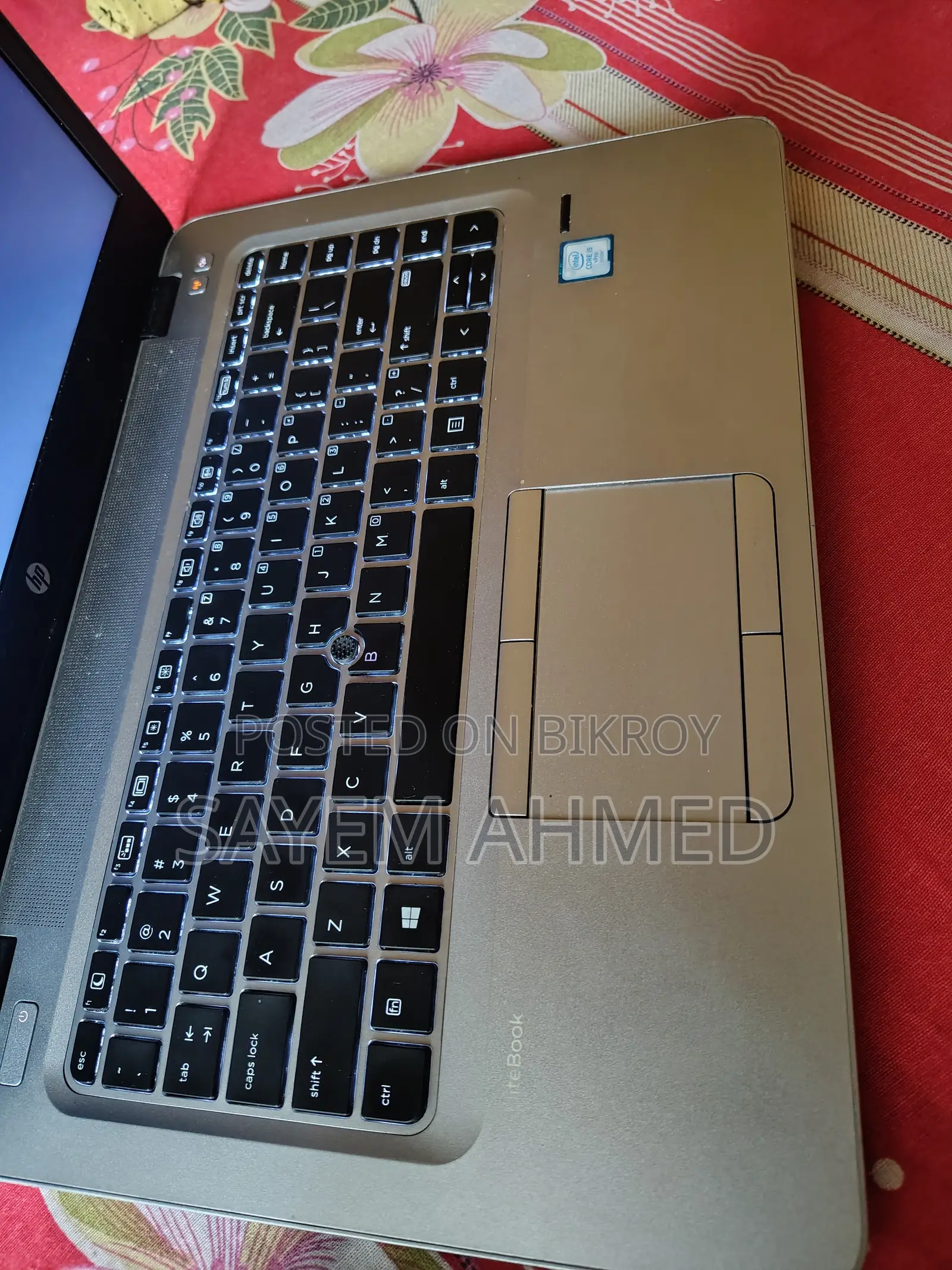 Laptop HP EliteBook 840 G3 8GB Intel Core I5 SSD 256GB