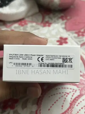 অ্যাপল অরিজিনাল ২০ ওয়াট অ্যাডাপ্টার ক্যাবল