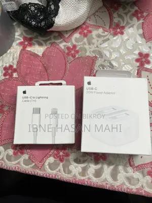 অ্যাপল অরিজিনাল ২০ ওয়াট অ্যাডাপ্টার ক্যাবল