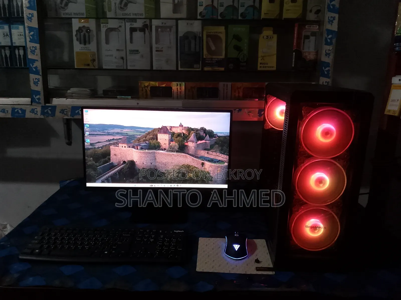 Desktop Computer Asus 16GB AMD Ryzen 5 SSD 256GB