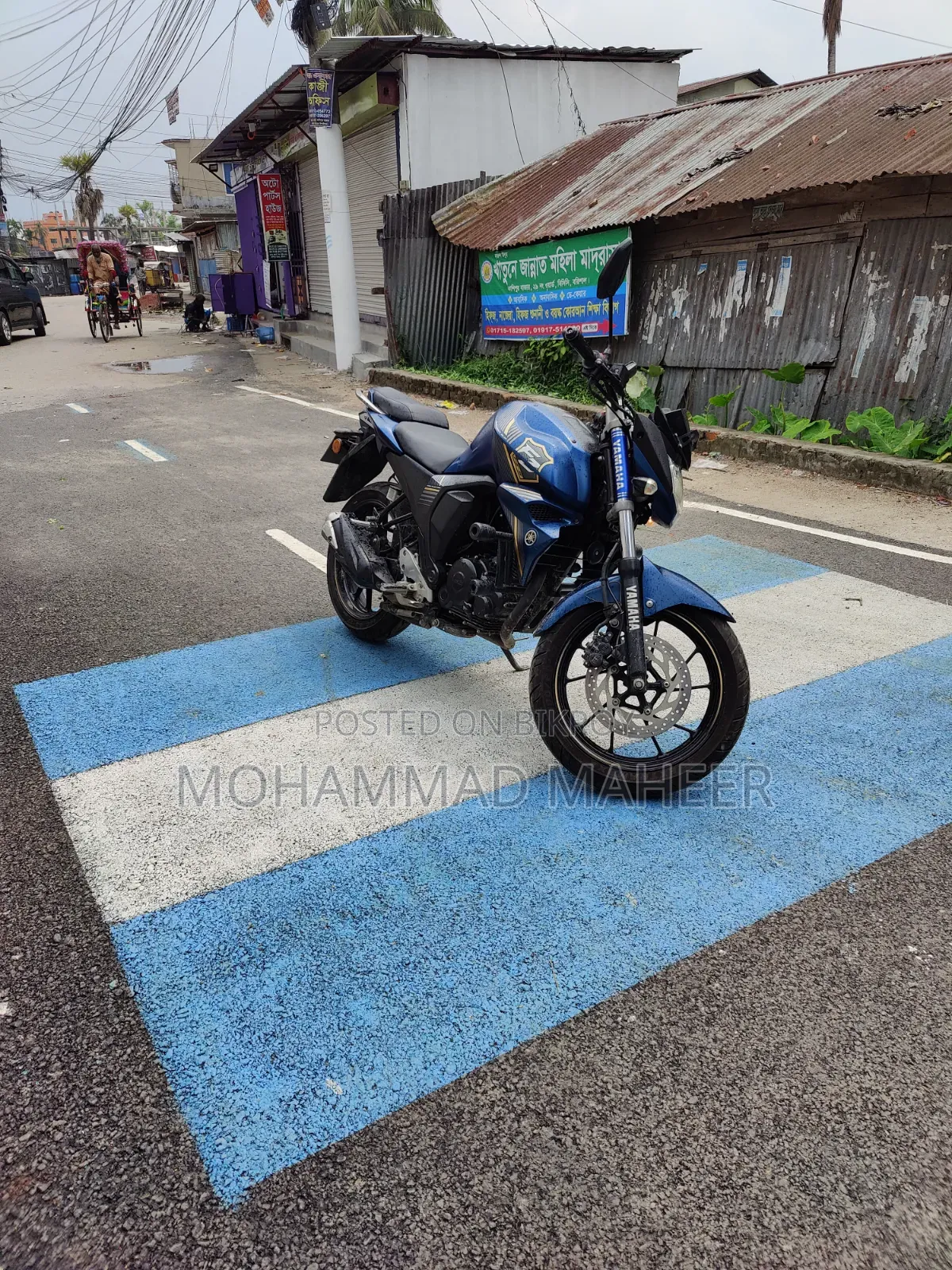 Yamaha FZ 2021 Blue