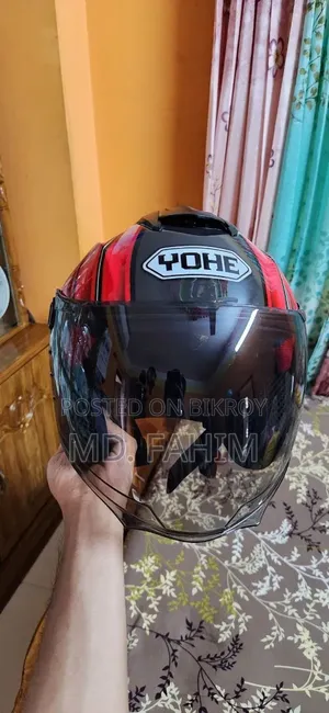 ইয়োহে ৮৭৭ হাফ ফেস হেলমেট (নতুনের মতো)
