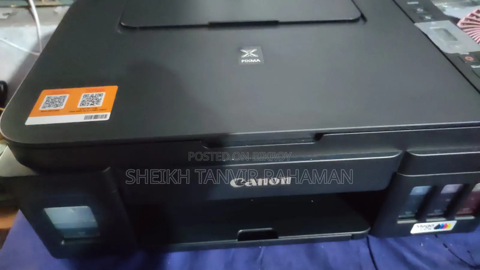 Canon Pixma G2010 Ink Tank All-in-One Printer
