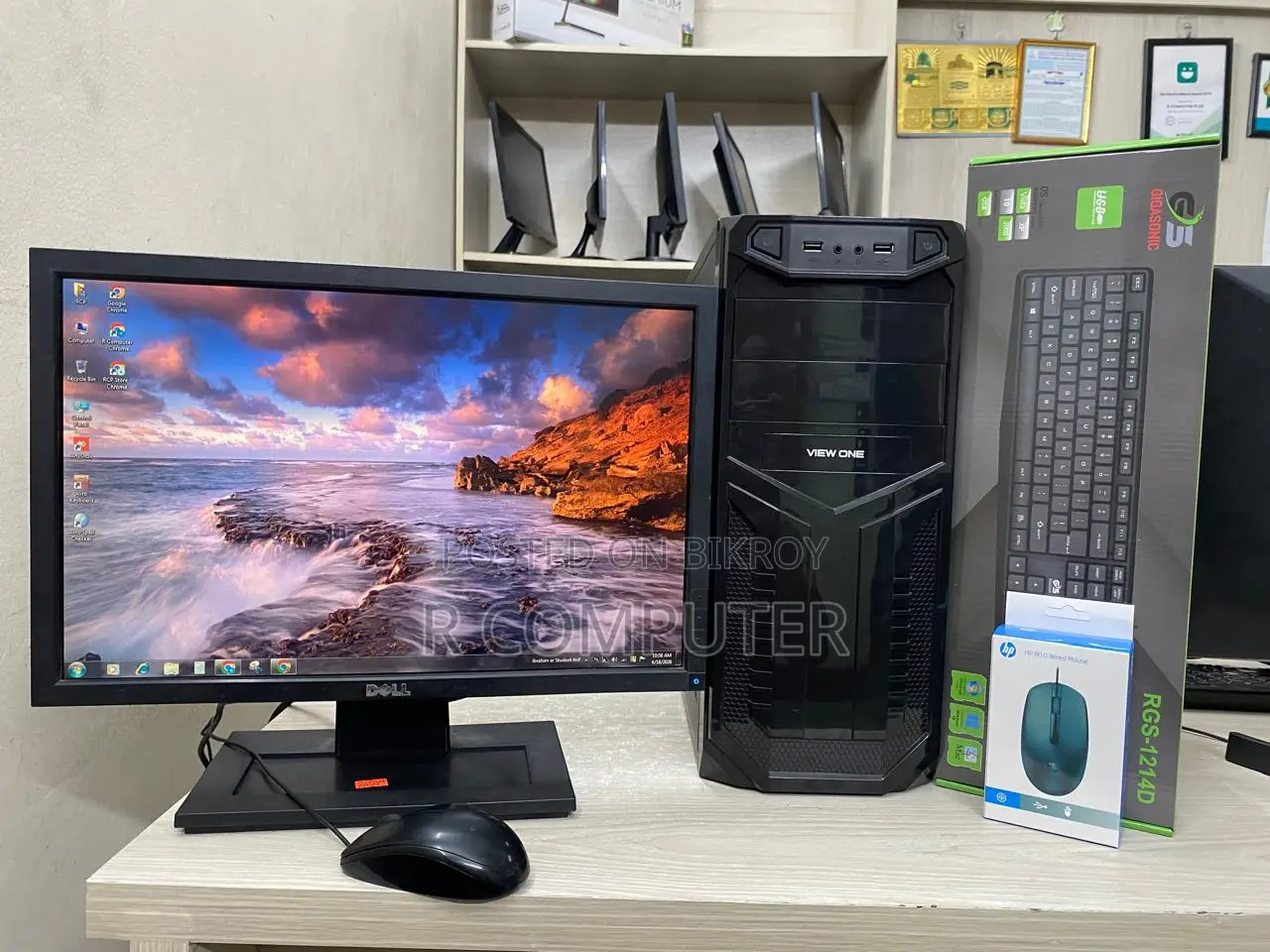 Desktop Computer 8GB Intel Core I5 SSD 256GB