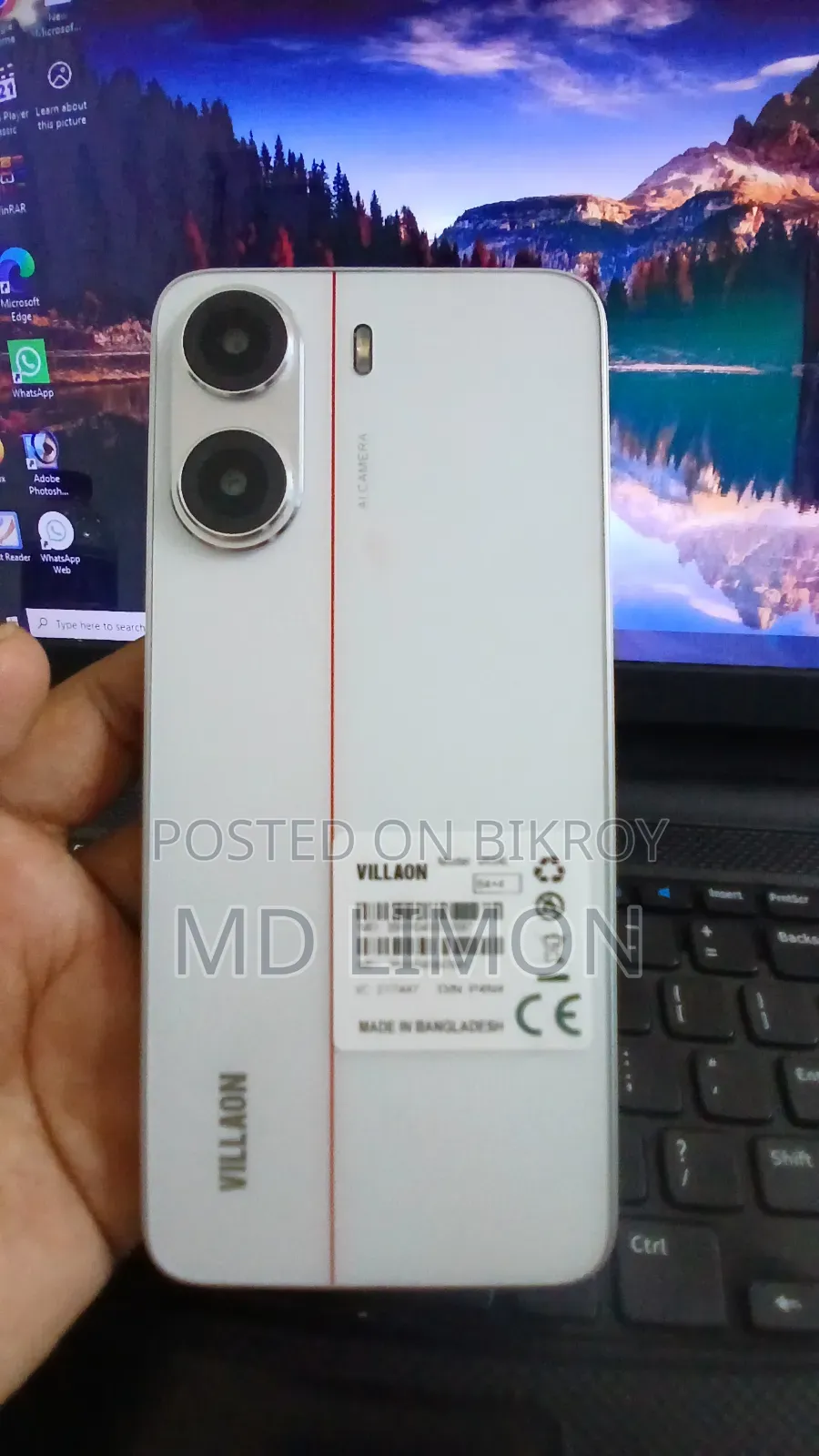 New Villaon V50s 64 GB White