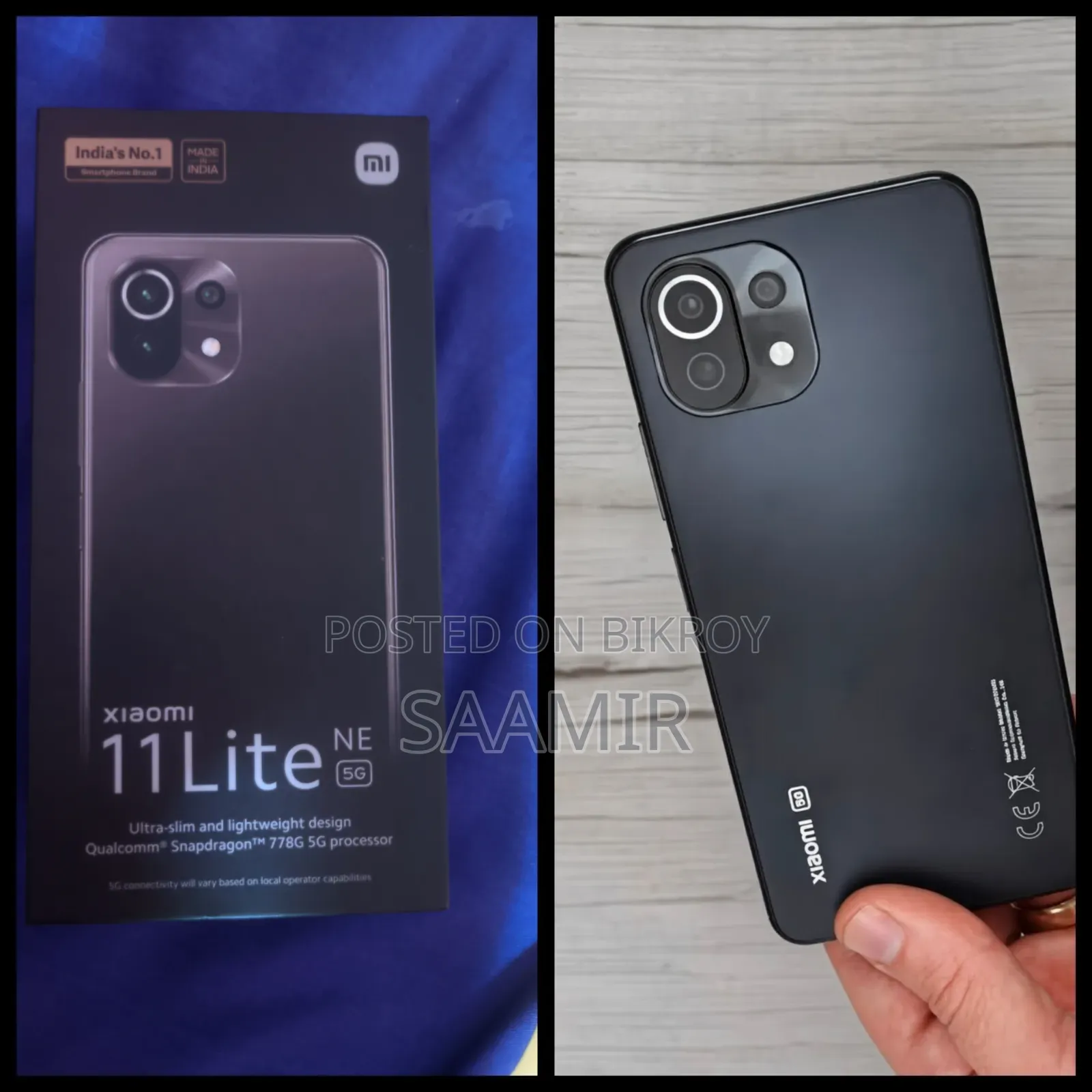 Xiaomi 11 Lite 5G NE 128 GB Black