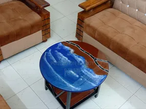 Epoxy Resin Tea Table