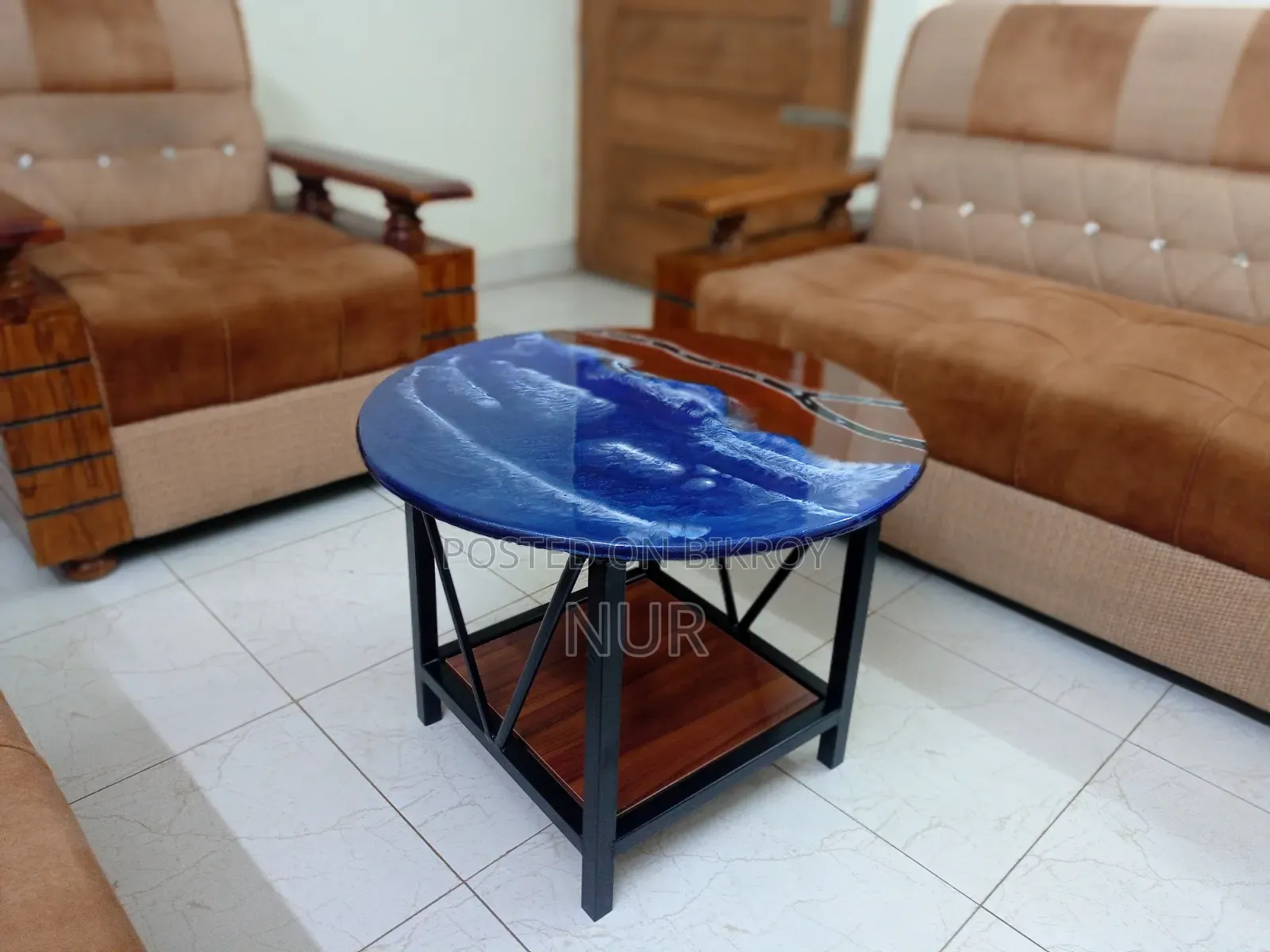 Epoxy Resin Tea Table