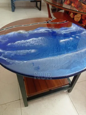 Epoxy Resin Tea Table