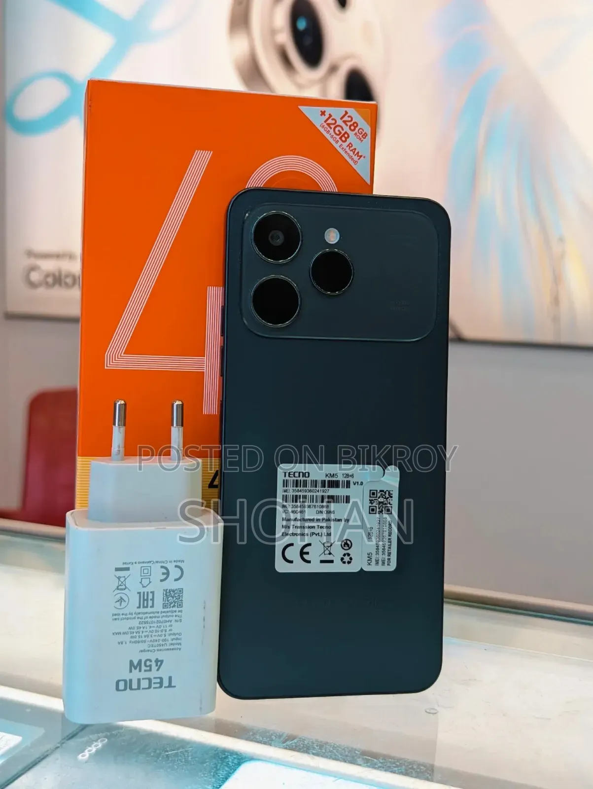Tecno Spark 40 128 GB Black