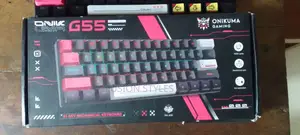 Onikuma G55 Gaming RGB Backlit Keyboard (Brand New)
