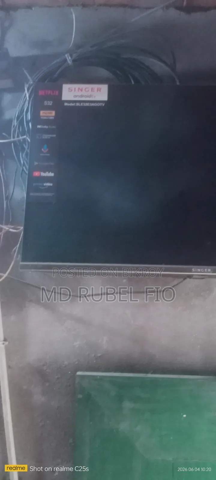 I have a 32-inch monitor for sale