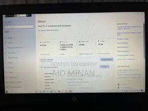 Laptop HP 8GB Intel Core I3 SSD 128GB