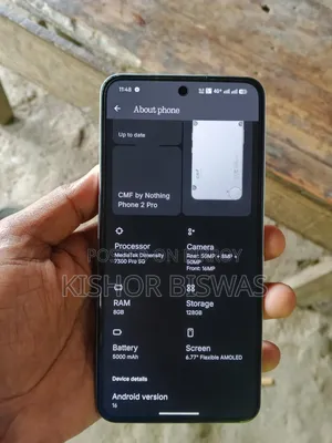 নাথিং ফোন সিএমএফ ফোন ২ প্রো ১২৮ জিবি ব্লু