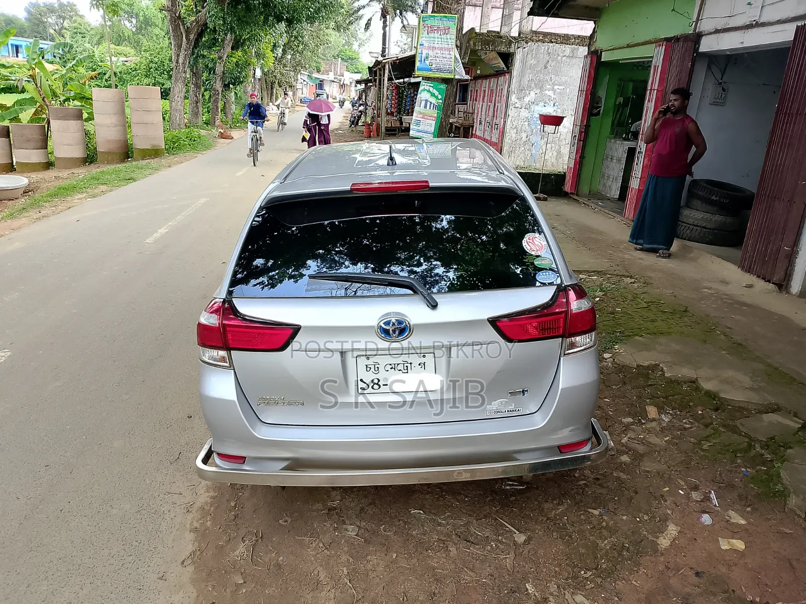 Toyota Corolla Fielder 2015 Silver