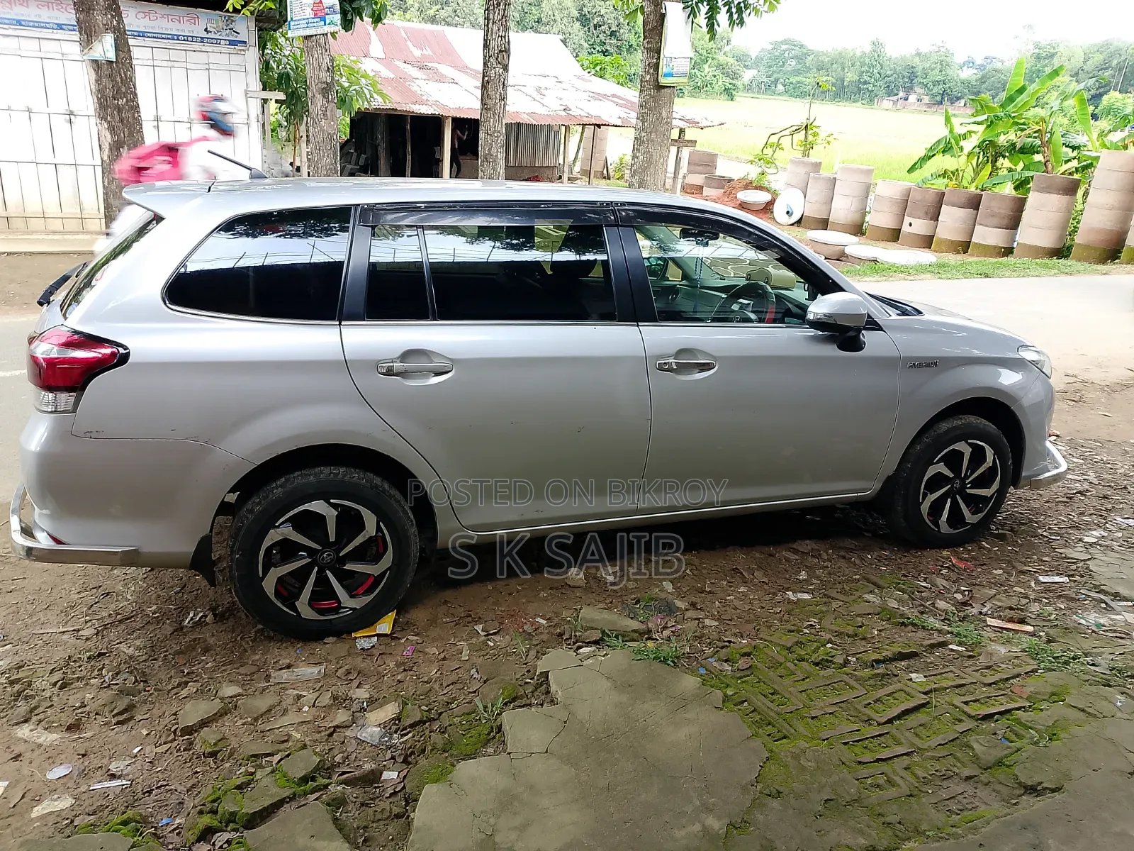Toyota Corolla Fielder 2015 Silver