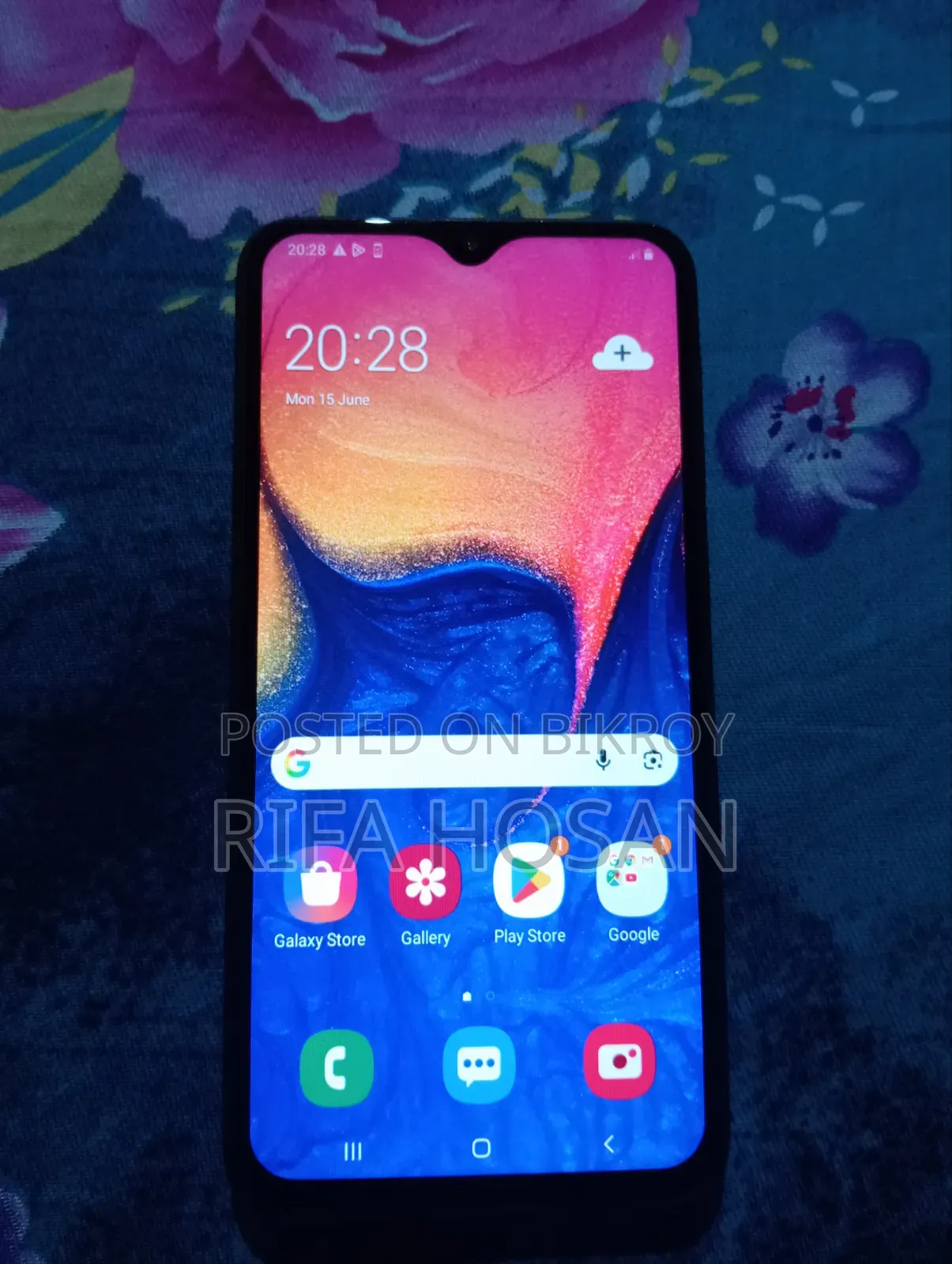 Samsung A10 32 GB Black