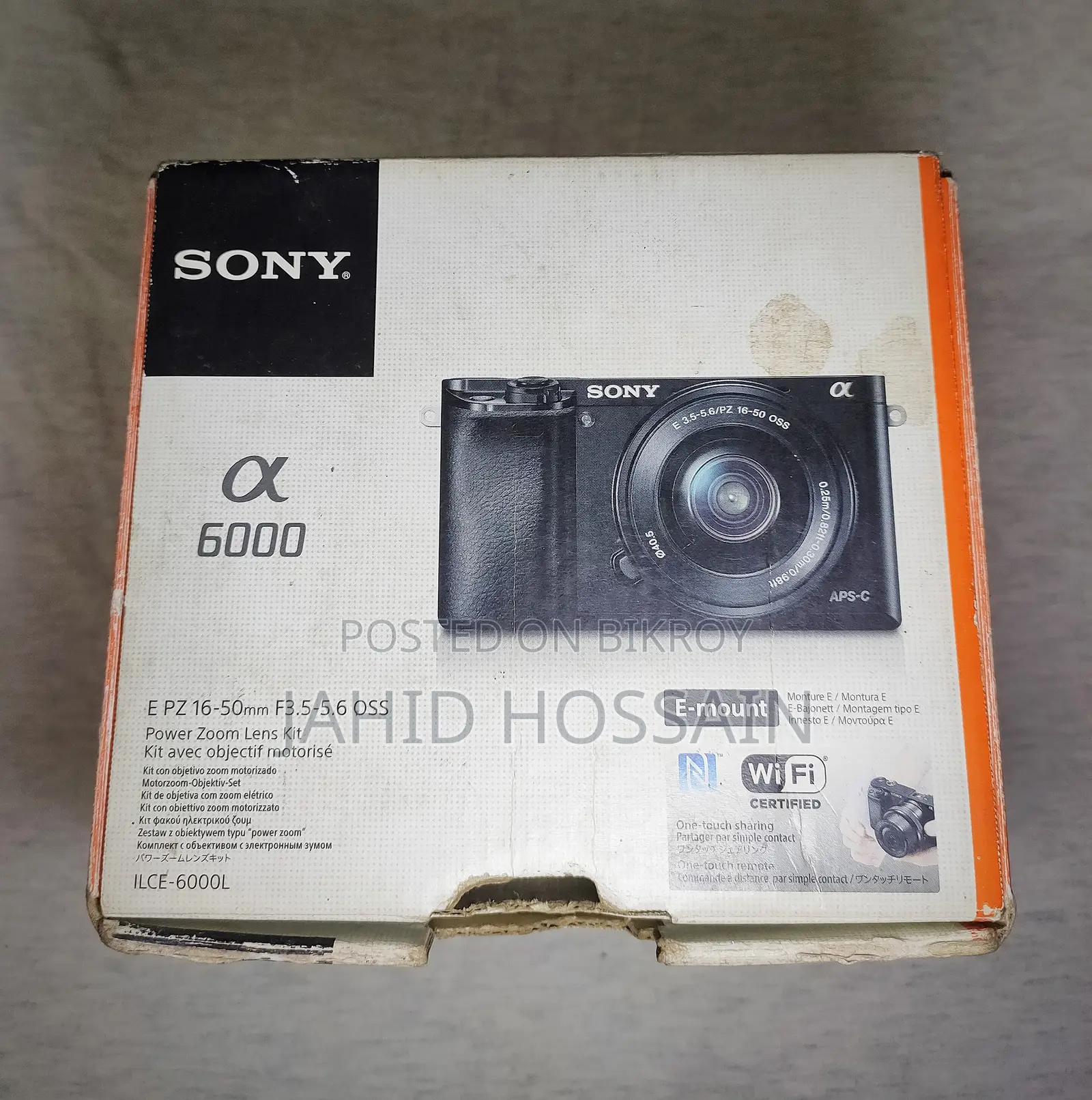 Sony A6000 Mirrorless Camera + Dji Ronin-sc Gimbal for sale