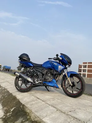 TVS Apache RTR 160 2V ABS 2017 Blue