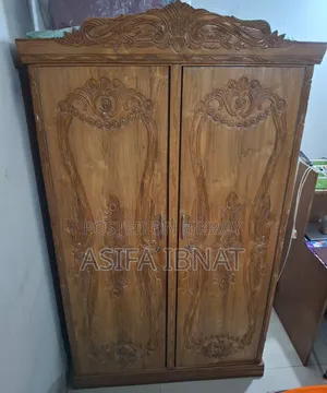 Almirah Chittagong Segun Wood 6*8 Feet