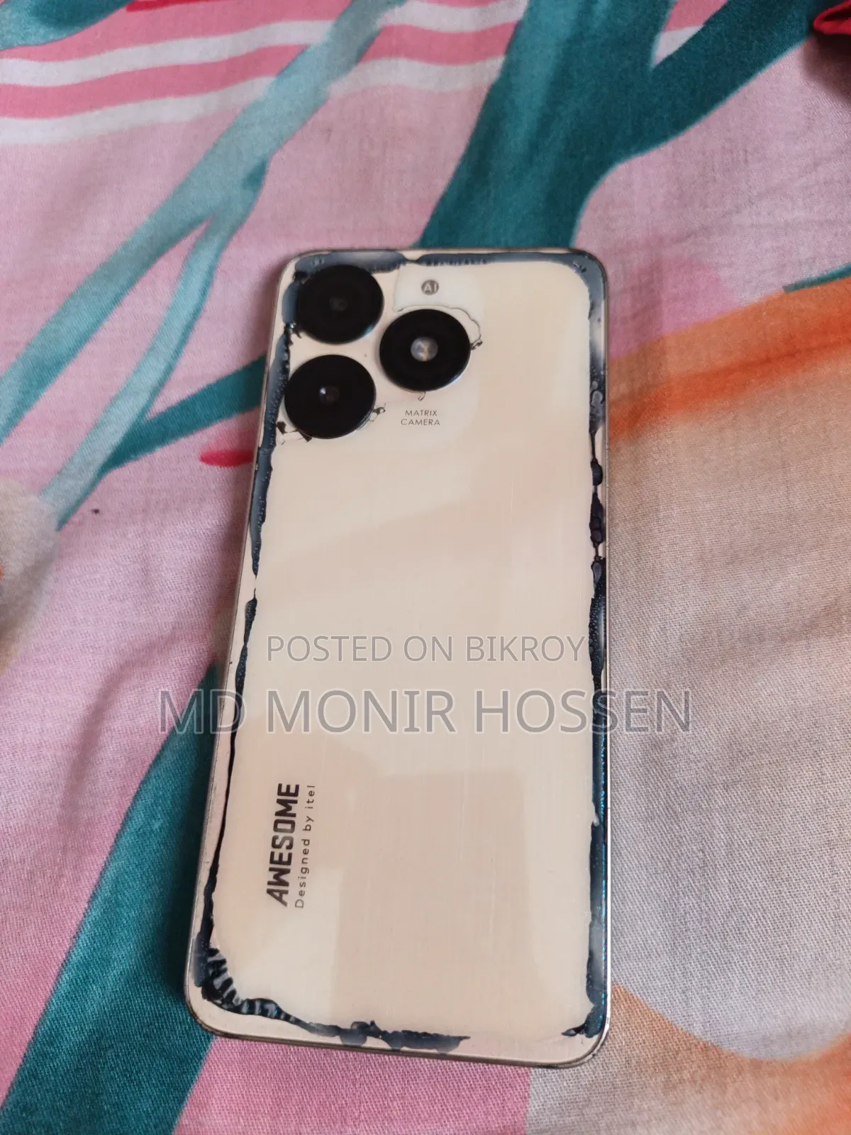 Itel A70 128 GB Yellow