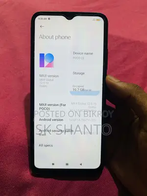 Xiaomi Poco C3 64 GB Black