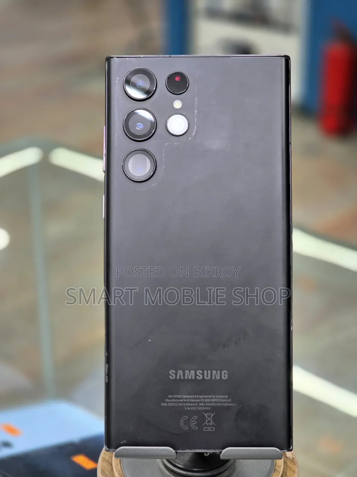 Samsung Galaxy S22 Ultra 128 GB Black