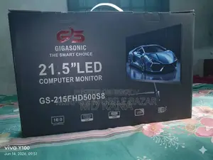 New Monitor 22-inch LED Borderless + Box