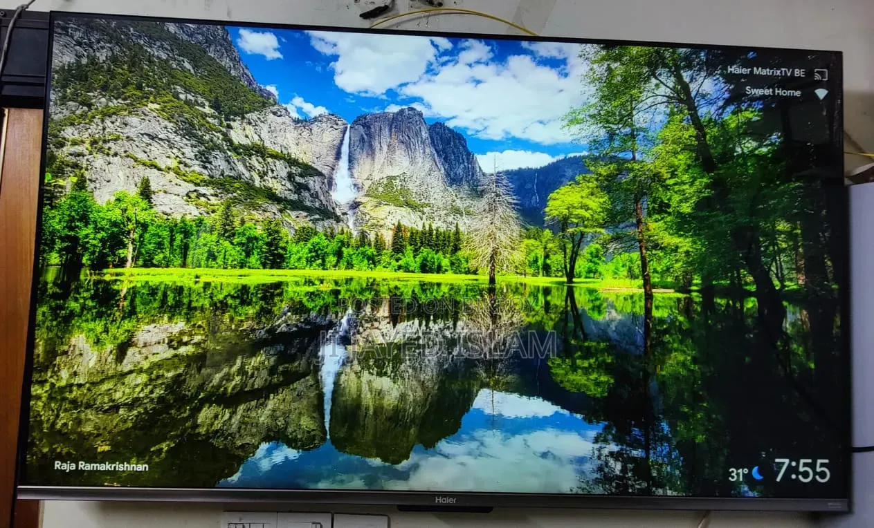 Haier H55p7ux 55 Inch Voice Control HQLED Smart Google TV