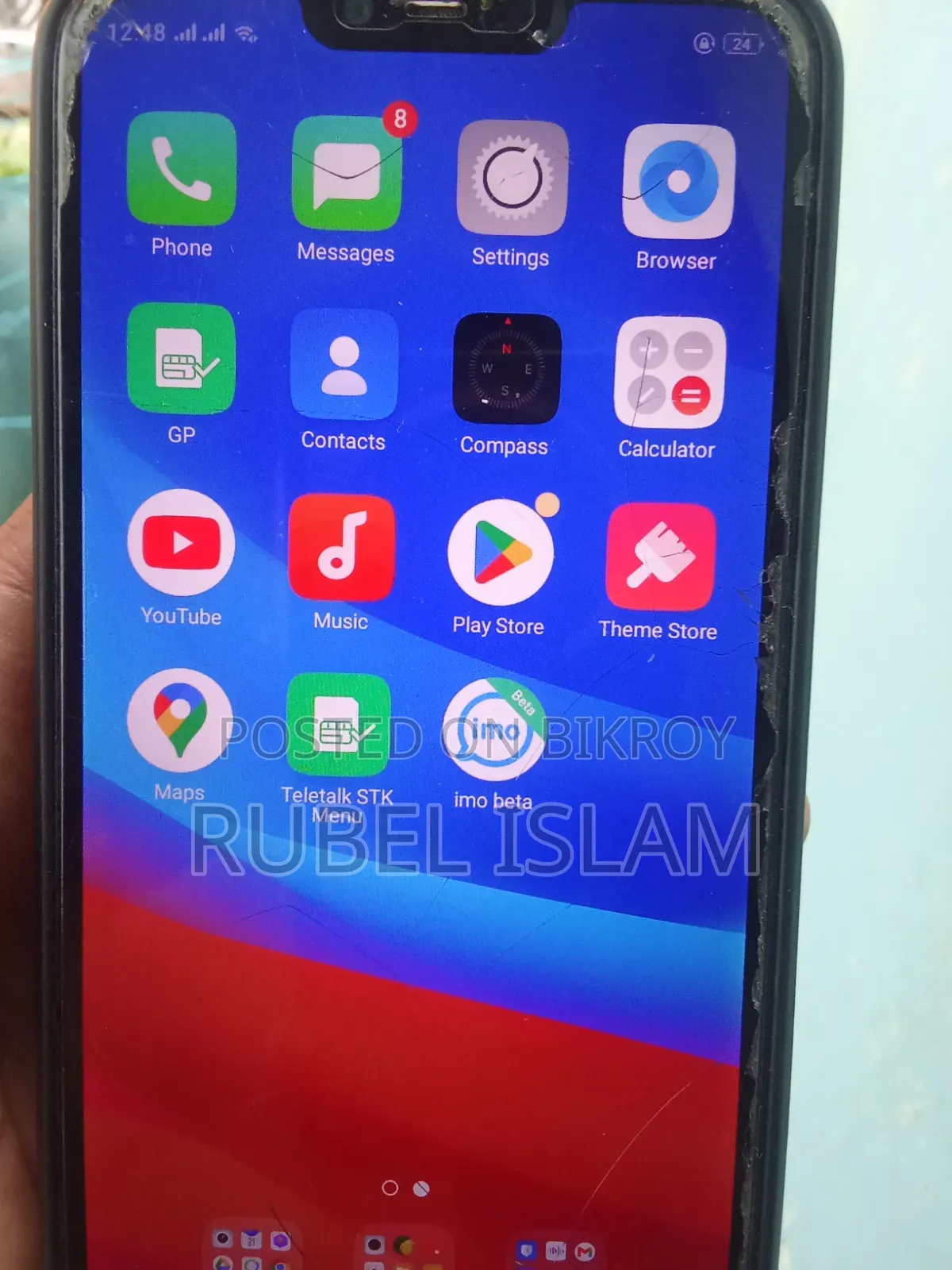 Oppo A3s 16 GB Red