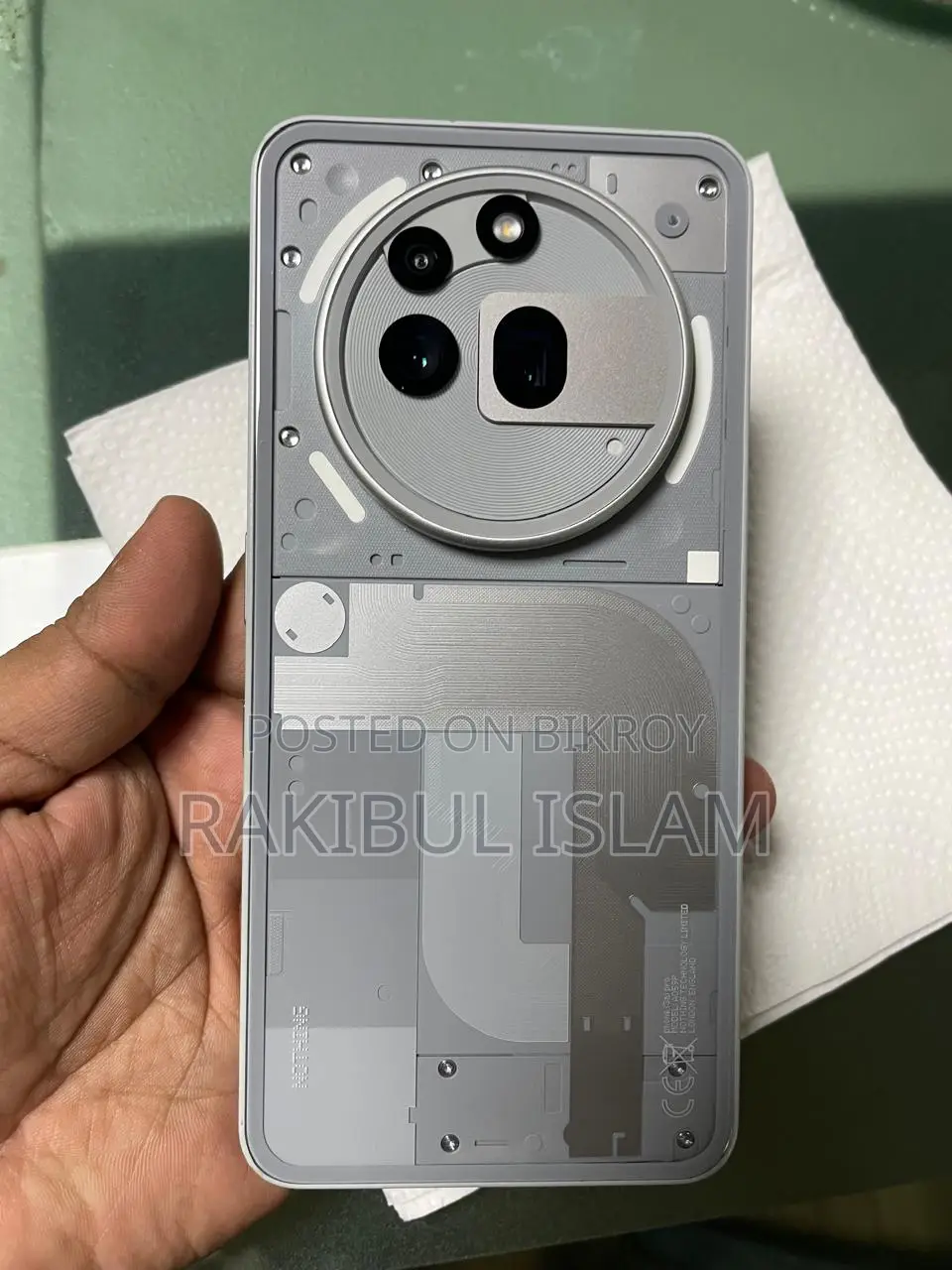 Nothing Phone 3a Pro 128 GB Gray