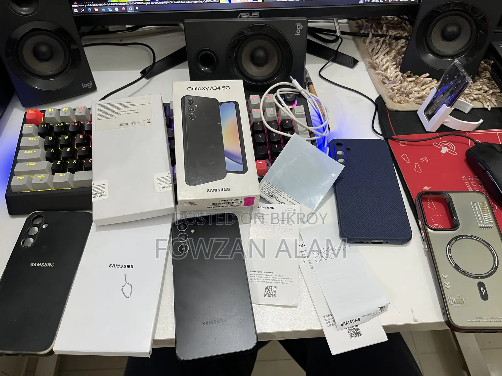 Samsung Galaxy A34 5G 128 GB Black
