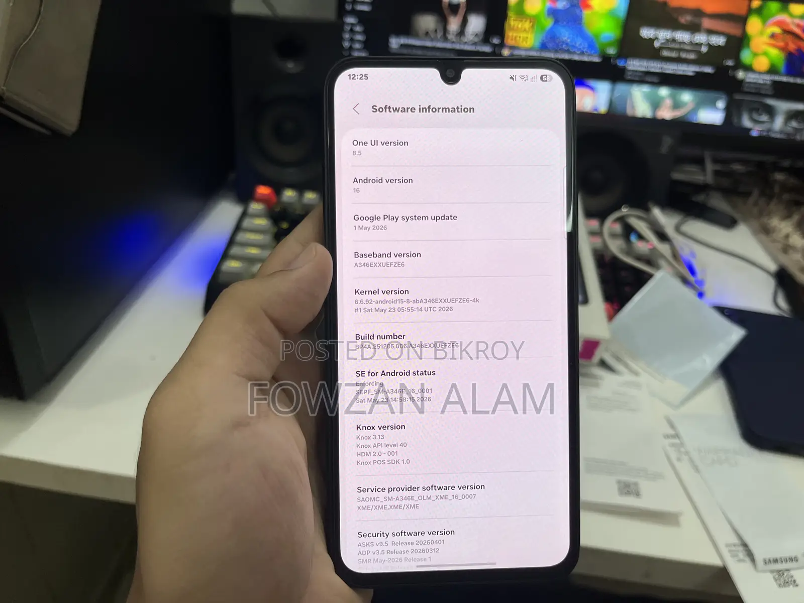 Samsung Galaxy A34 5G 128 GB Black