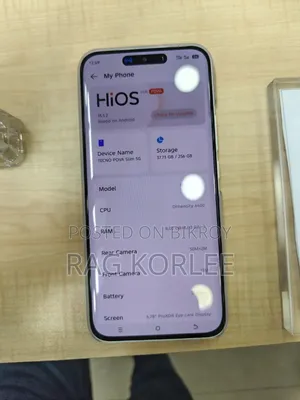 Tecno Pova 5G 128 GB White