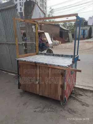 কাঠের ভ্যান গাড়ি, চাকা বিশিষ্ট