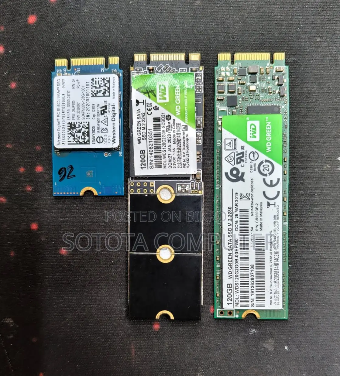 Western Digital Green 120gb M.2 2280 Sata Ssd