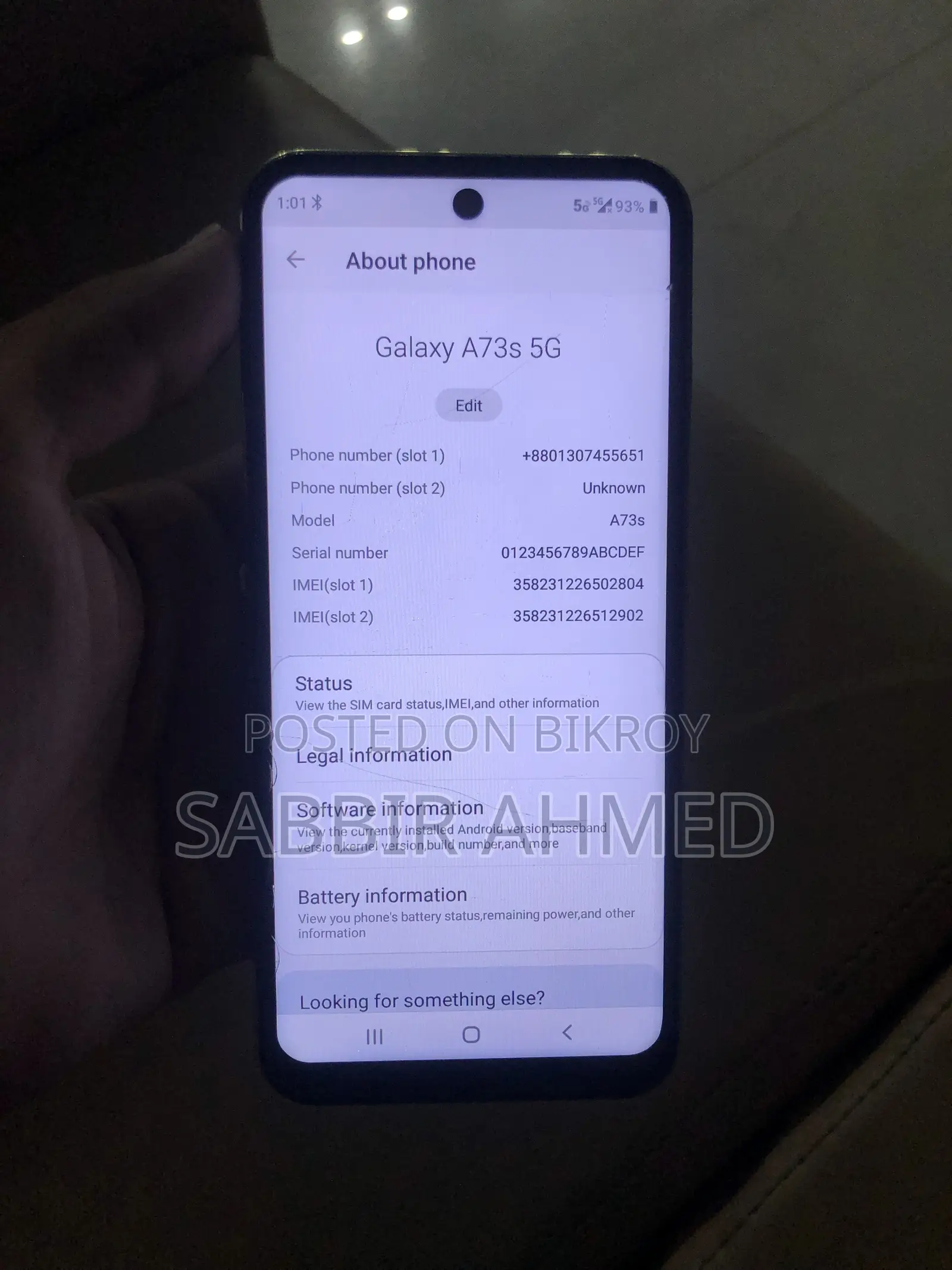 Samsung Galaxy A73 5G 256 GB Green