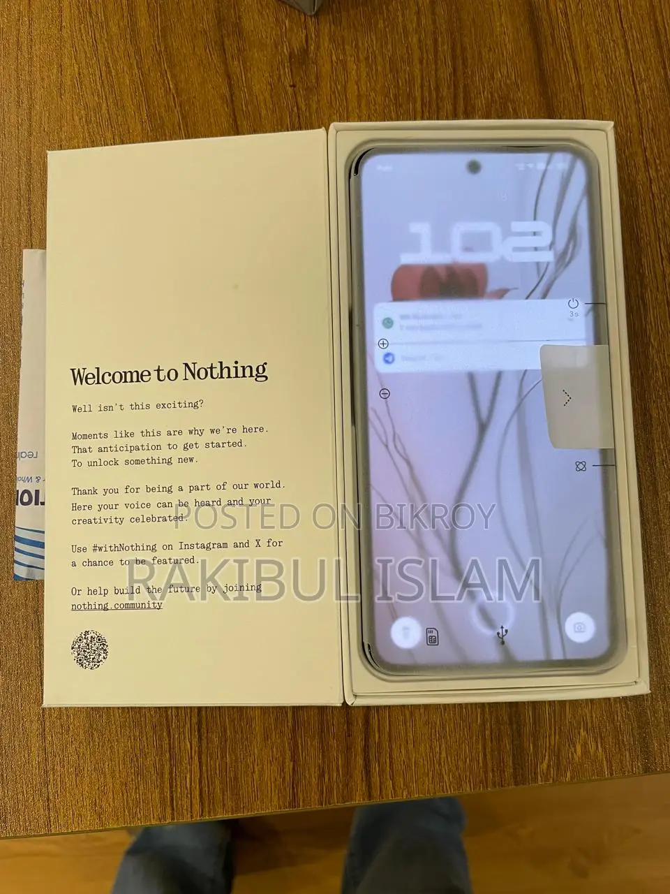 Nothing Phone 3a Pro 128 GB Gray