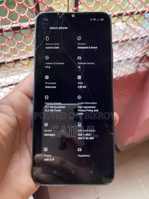 Realme 64 GB Blue