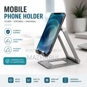 Premium Metal Phone Holder