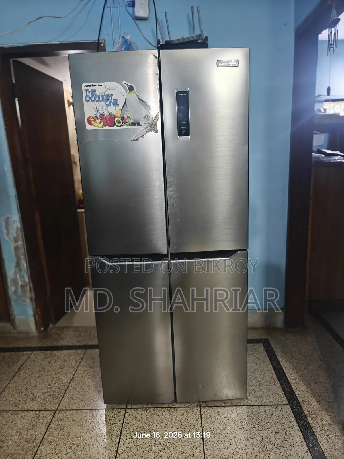 কেলভিনেটর ফোর ডোর ফ্রিজ