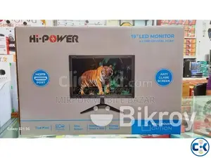 New 19 Inch LED Full Inteck Monitor. Hi Powear
