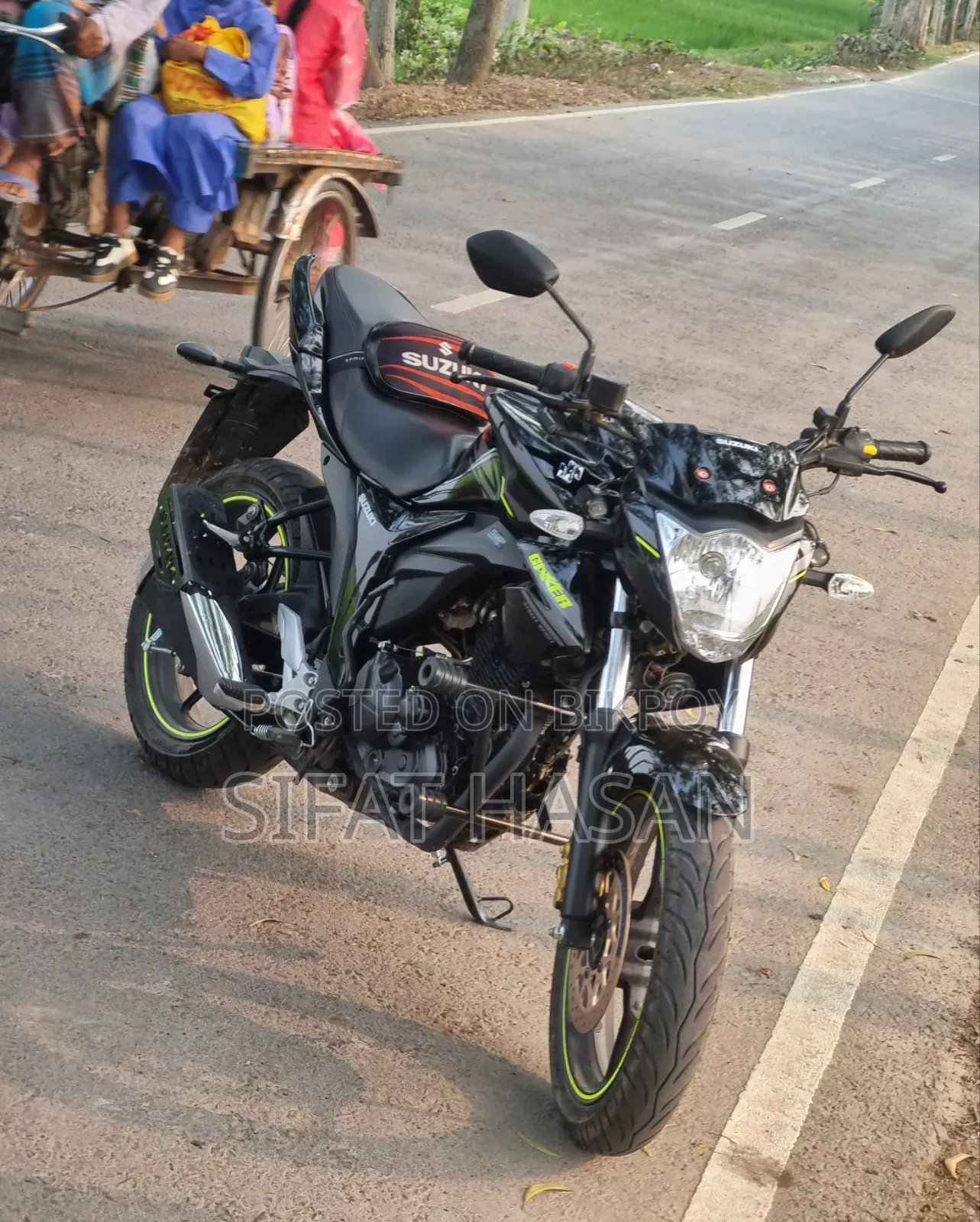 Suzuki Gixxer Monotone 2025 Black
