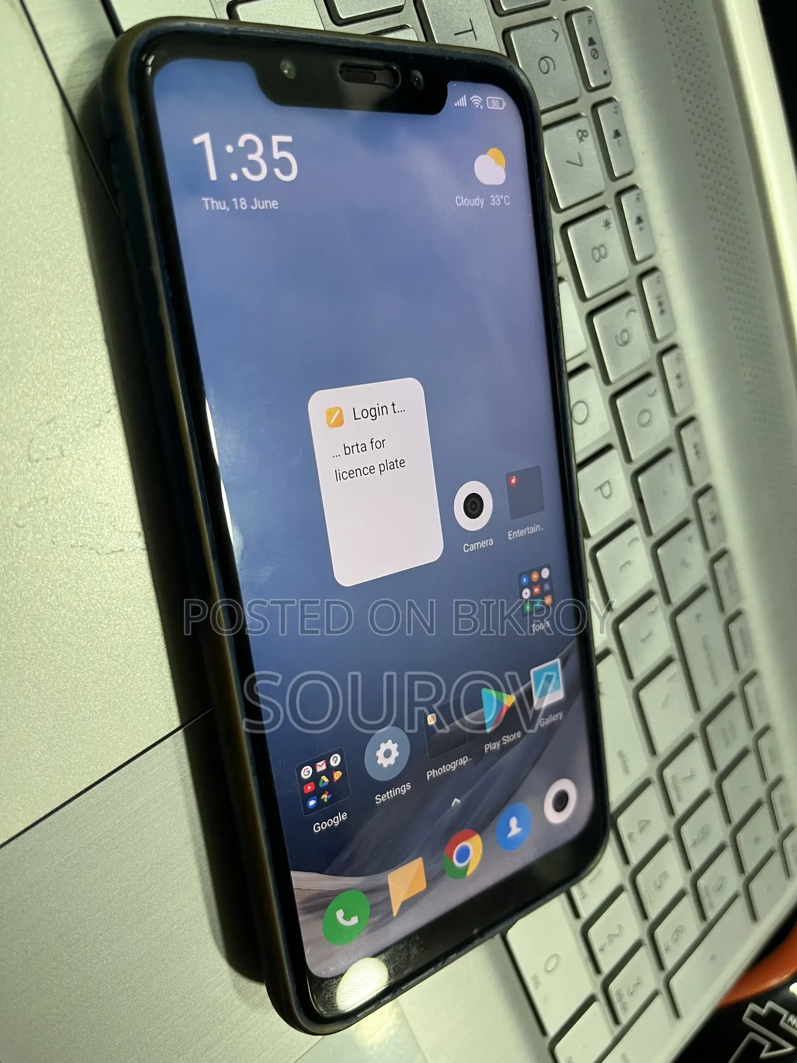 Xiaomi Pocophone F1 128 GB Blue