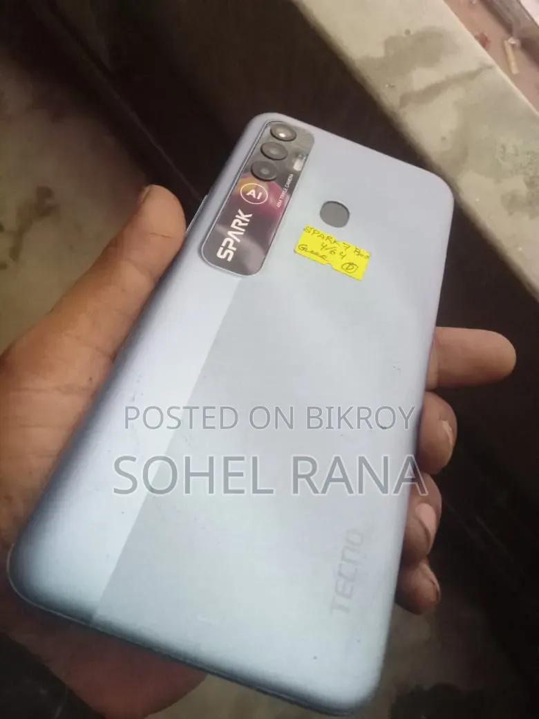 Tecno Spark 7P 64 GB Gray