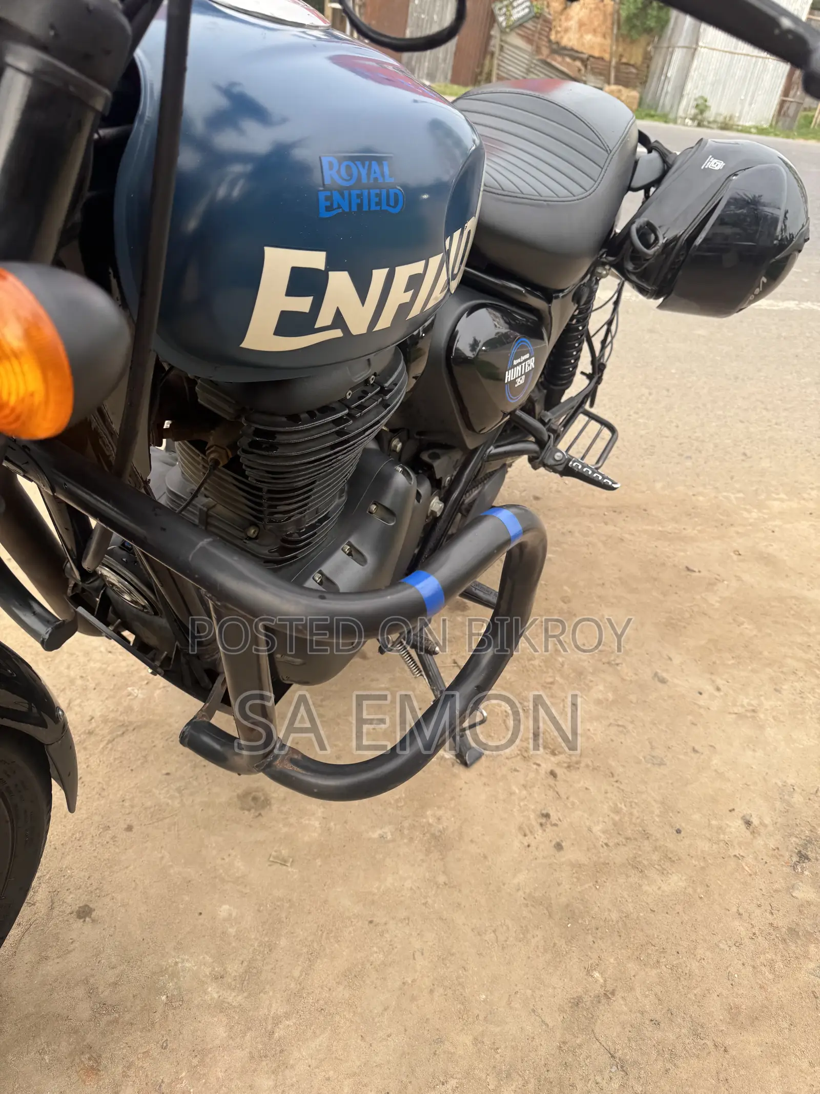 Royal Enfield Hunter 350 2024 Blue