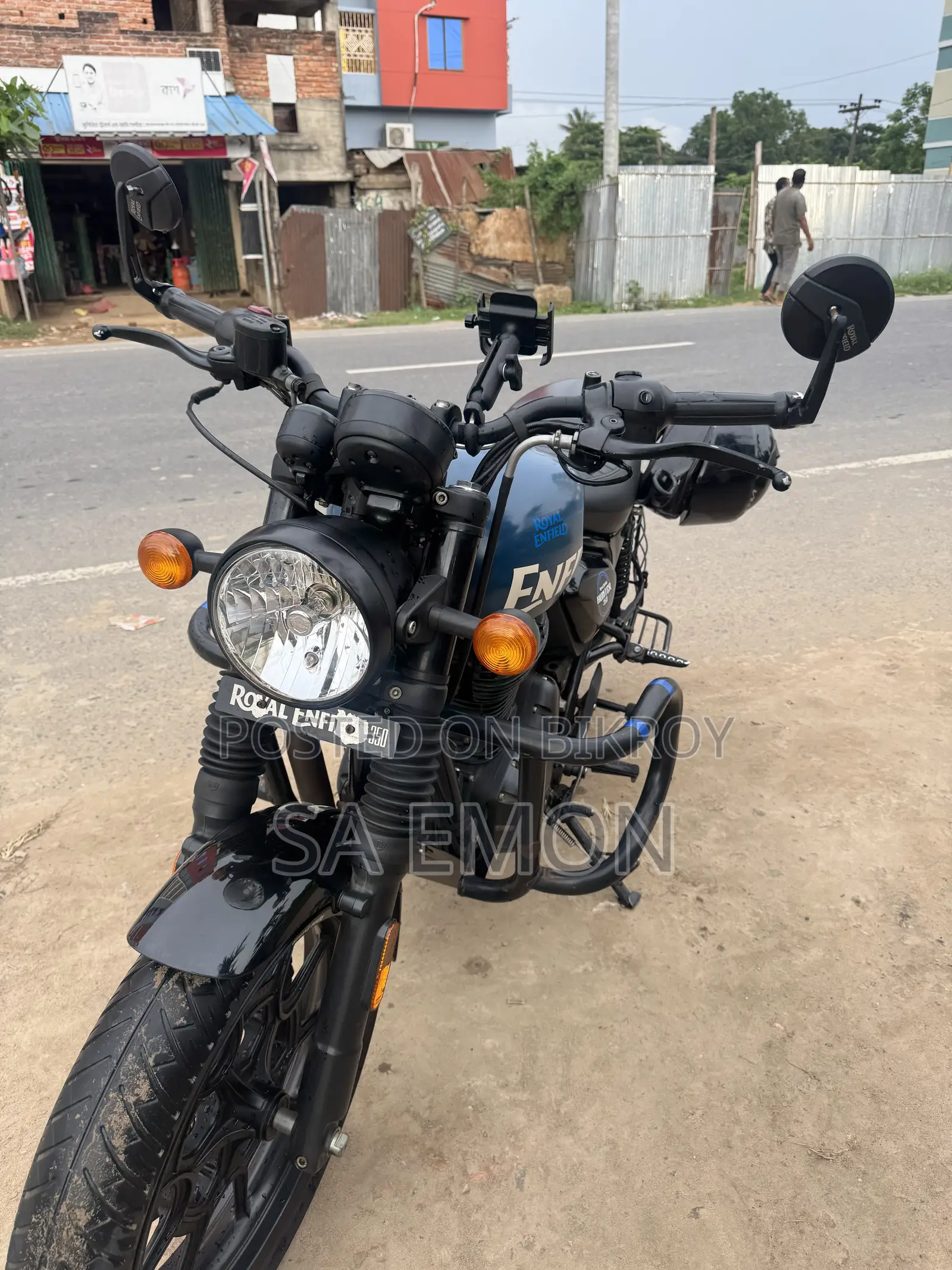Royal Enfield Hunter 350 2024 Blue
