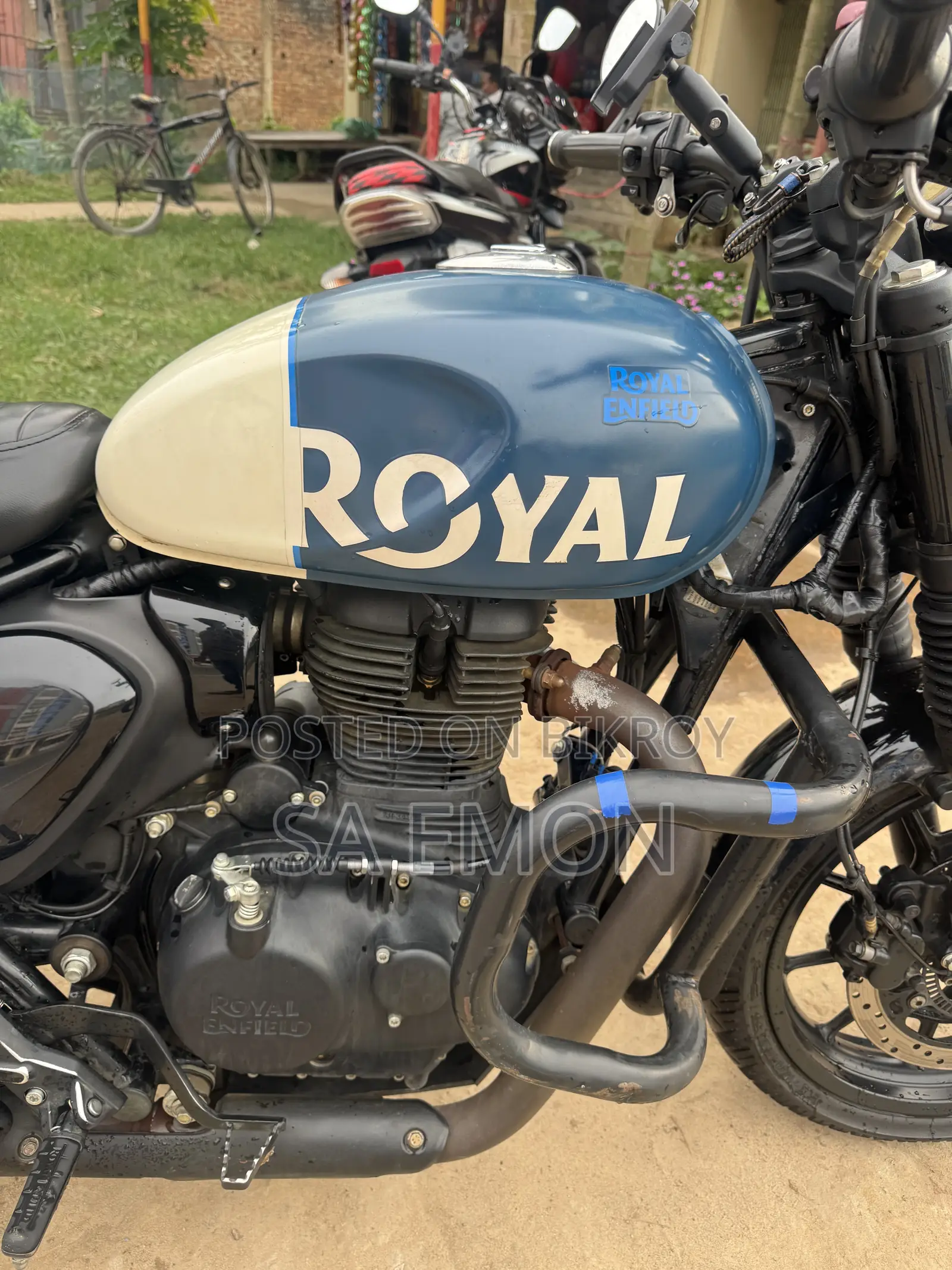 Royal Enfield Hunter 350 2024 Blue