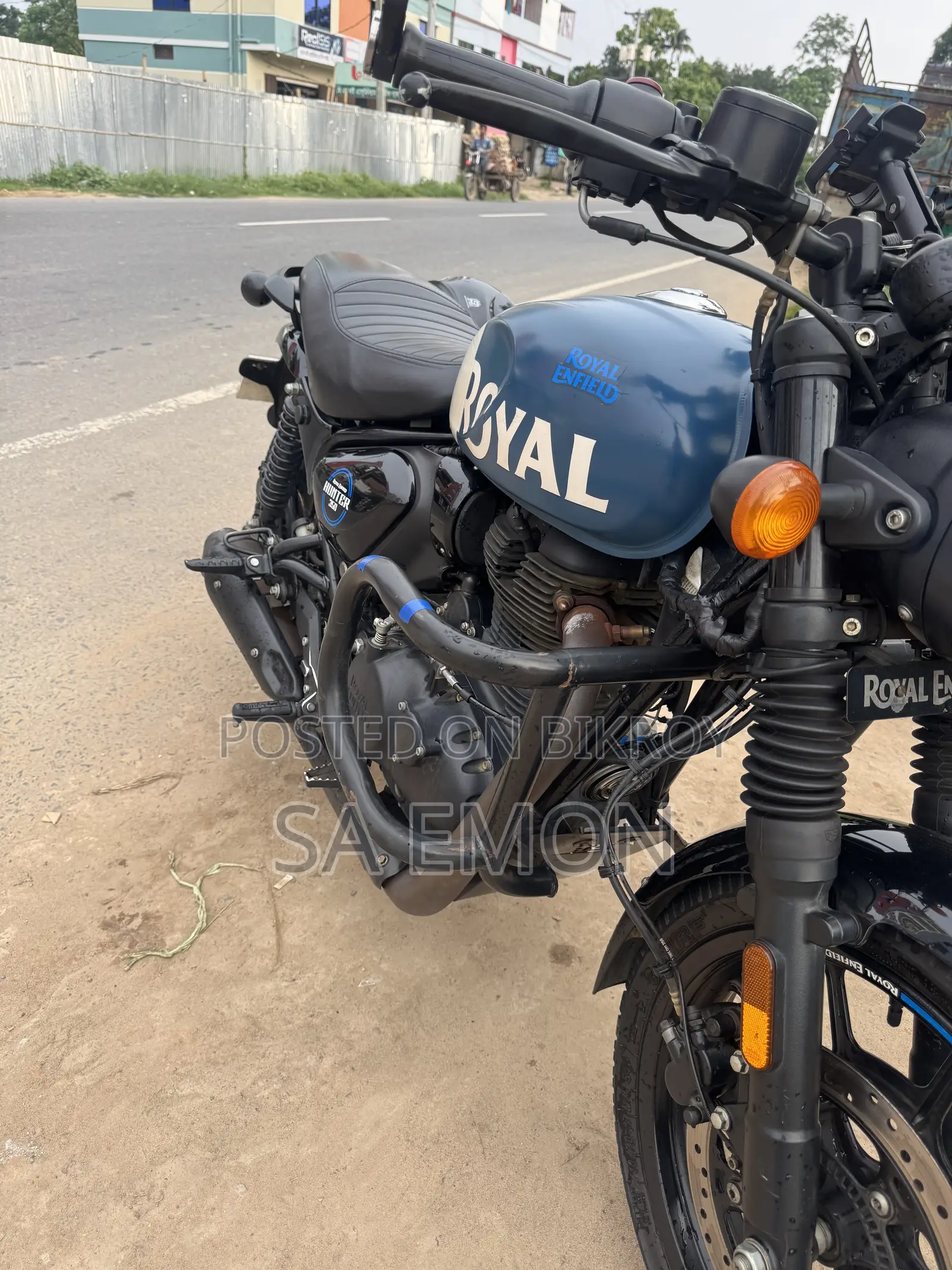 Royal Enfield Hunter 350 2024 Blue