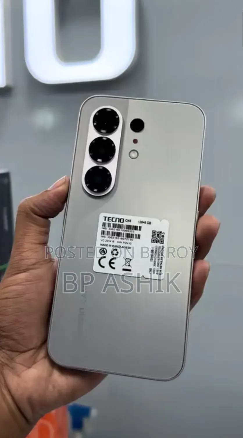 New Tecno Camon 50 256 GB Gray